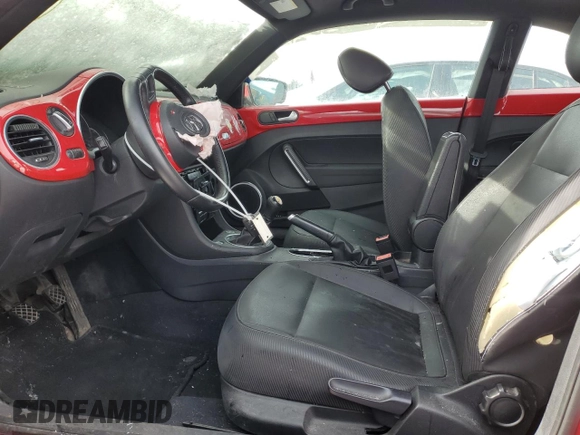 2013 Volkswagen Beetle with VIN 3VWHX7AT6DM681314, listed as a Copart auction lot 44416975 with Not Provided miles and Non Repairable. Bid and sale history available at DreamBid. Image 7.