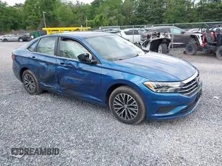 2019 Volkswagen Jetta S with VIN 3VWC57BU2KM040097, listed as a IAAI auction lot 42496084 with 29,720 mi miles and . Bid and sale history available at DreamBid. Image 1.