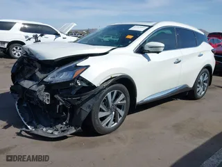 2019 Nissan Murano SL with VIN 5N1AZ2MJ3KN154289, listed as a IAAI auction lot 41993607 with 41,065 mi miles. Bid and sale history available at carsss.com. Image 17.