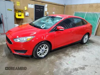 2015 Ford Focus SE with VIN 1FADP3F2XFL313321, listed as a Copart auction lot 52887265 with 65,662 mi miles and Clean Title. Bid and sale history available at carsss.com. Image 1.