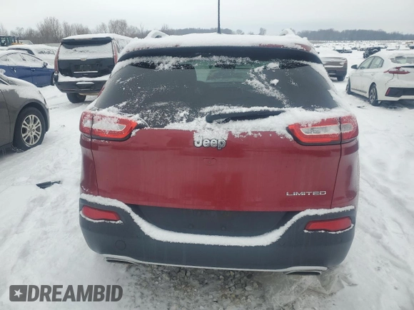 2017 Jeep Cherokee Limited with VIN 1C4PJLDS0HW578049, listed as a Copart auction lot 88270615 with 89,625 mi miles and Clean Title. Bid and sale history available at carsss.com. Image 6.