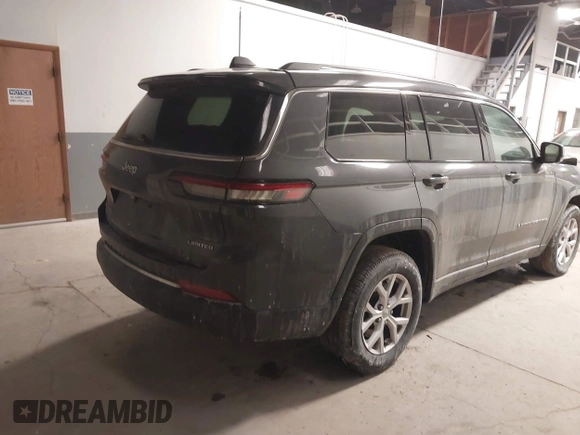 2021 Jeep Grand Cherokee Limited z VIN 1C4RJKBG2M8211010, wystawiony jako IAAI lot #41597639 z przebiegiem 72 615 mil mil oraz . Historia ofert i sprzedaży dostępna na DreamBid. Obrazek 4.