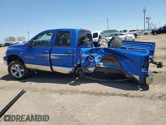 2007 Dodge 1500 Laramie с VIN 1D7HU18207S228099, выставлен на аукционе Copart как лот 54172875 с пробегом Не указан миль и Списание • Salvage title. История ставок и продаж доступна на DreamBid. Изображение 2.