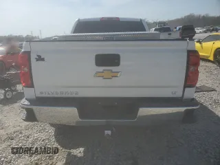 2017 Chevrolet Silverado 1500 LT with VIN 3GCPCREC4HG129055, listed as a Copart auction lot 50312855 with 121,334 mi miles and Salvage Title. Bid and sale history available at carsss.com. Image 6.