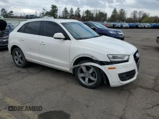 2015 Audi Q3 2.0T Premium Plus with VIN WA1EFCFS9FR009843, listed as a Copart auction lot 51218455 with 118,381 mi miles and Salvage Title. Bid and sale history available at carsss.com. Image 4.