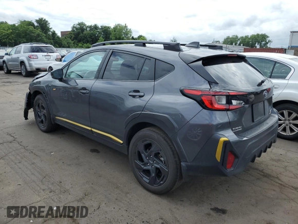 2024 Subaru Crosstrek Special Sports with VIN 4S4GUHF65R3722312, listed as a Copart auction lot 63420185 with 59,573 mi miles and Salvage title. Bid and sale history available at DreamBid. Image 2.