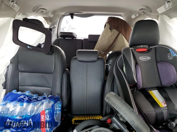 2015 Toyota Sienna SE with VIN 5TDXK3DC3FS602315, listed as a Copart auction lot 50403405 with 157,882 mi miles and Salvage Title. Bid and sale history available at carsss.com. Image 10.