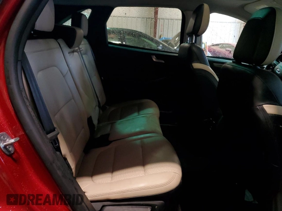 2021 Ford Escape Titanium Hybrid with VIN 1FMCU0DZ7MUB20799, listed as a Copart auction lot 58835735 with 37,767 mi miles and Salvage title. Bid and sale history available at DreamBid. Image 11.