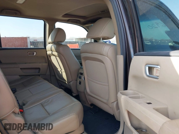 2012 Honda Pilot EX-L with VIN 5FNYF3H50CB021469, listed as a IAAI auction lot 41216920 with 174,896 mi miles. Bid and sale history available at carsss.com. Image 8.