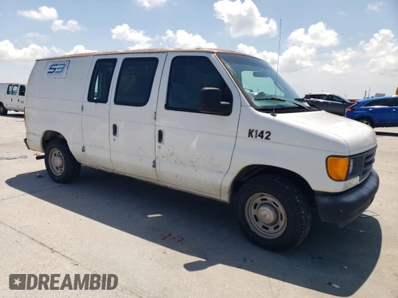 2004 Ford Econoline Cargo with VIN 1FTRE14W04HA41300, listed as a Copart auction lot 64768745 with 169,865 mi miles and Clean title. Bid and sale history available at DreamBid. Image 4.
