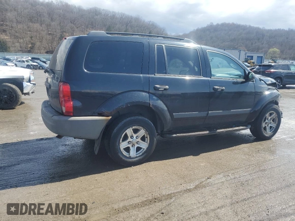 2006 Dodge Durango SXT with VIN 1D4HB38NX6F107225, listed as a Copart auction lot 49965475 with 105,577 mi miles and Salvage title. Bid and sale history available at DreamBid. Image 3.