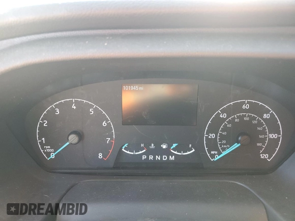 2020 Ford Transit Cargo with VIN 1FTYE1Y87LKB68098, listed as a Copart auction lot 78629394 with 101,945 mi miles and Salvage Title. Bid and sale history available at DreamBid. Image 9.