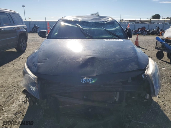2015 Kia Optima Hybrid with VIN KNAGM4AD4F5082061, listed as a Copart auction lot 86454404 with 0 mi miles and Salvage Title. Bid and sale history available at carsss.com. Image 5.