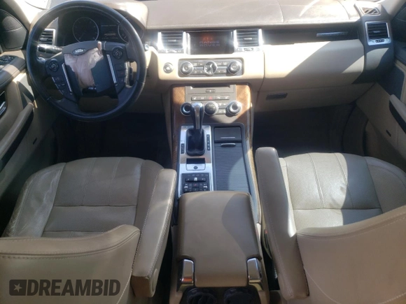 2013 Land Rover Range Rover Sport HSE Lux with VIN SALSK2D48DA775974, listed as a Copart auction lot 59541045 with 114,569 mi miles and Salvage title. Bid and sale history available at DreamBid. Image 8.