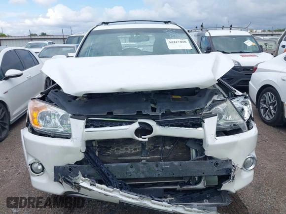 2012 Toyota RAV4 Limited with VIN 2T3DK4DV5CW080968, listed as a IAAI auction lot 42217038 with Not provided miles and . Bid and sale history available at DreamBid. Image 11.
