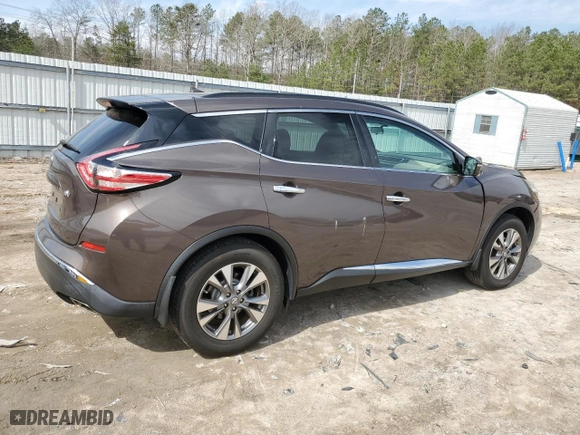 2015 Nissan Murano S with VIN 5N1AZ2MG1FN239772, listed as a Copart auction lot 49830675 with 82,873 mi miles and Salvage Title. Bid and sale history available at carsss.com. Image 3.
