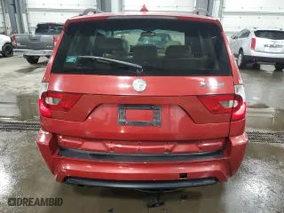 2006 BMW X3 3.0i with VIN WBXPA93456WG88068, listed as a Copart auction lot 50533725 with 137,830 mi miles and Salvage Title. Bid and sale history available at carsss.com. Image 6.