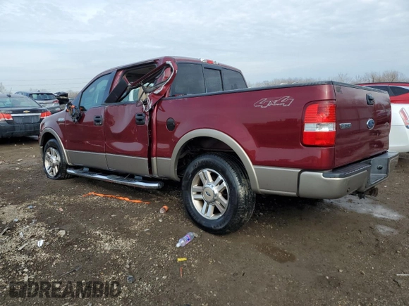 2005 Ford F-150 XLT with VIN 1FTPW14515FA97772, listed as a Copart auction lot 47283445 with 170,292 mi miles and Salvage Title. Bid and sale history available at carsss.com. Image 2.