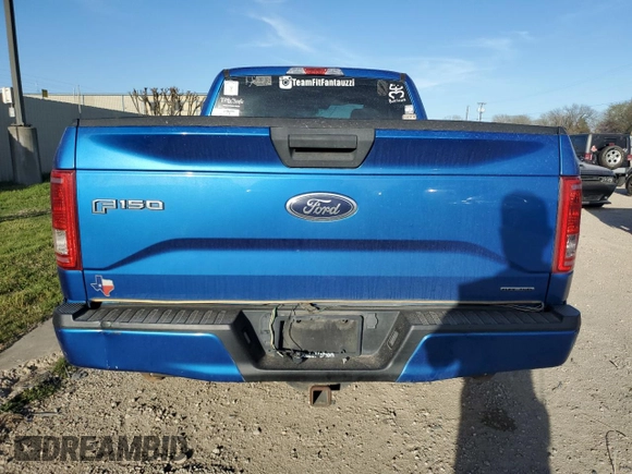 2016 Ford F-150 XL with VIN 1FTEX1C88GKD28869, listed as a Copart auction lot 49343595 with 154,413 mi miles and Salvage Title. Bid and sale history available at carsss.com. Image 6.