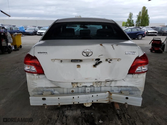 2010 Toyota Yaris with VIN JTDBT4K30A1396134, listed as a Copart auction lot 53831025 with 205,670 mi miles and Clean Title. Bid and sale history available at carsss.com. Image 6.