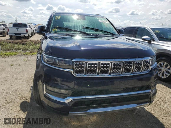 2023 Jeep Grand Wagoneer with VIN 1C4SJVEJ7PS506234, listed as a Copart auction lot 74534244 with 13,586 mi miles and Non repairable. Bid and sale history available at DreamBid. Image 5.