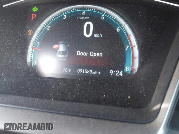 2016 Honda Civic EX-L with VIN 19XFC1F76GE200250, listed as a IAAI auction lot 42309545 with 91,589 mi miles and . Bid and sale history available at DreamBid. Image 15.