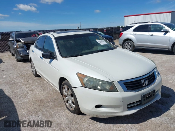 2008 Honda Accord EX-L z VIN 1HGCP36848A083642, wystawiony jako IAAI lot #42209153 z przebiegiem 257 112 mil mil oraz . Historia ofert i sprzedaży dostępna na DreamBid. Obrazek 1.