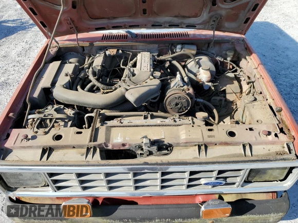 1987 Ford Ranger with VIN 1FTCR11T4HUB51509, listed as a Copart auction lot 52777744 with 75,280 mi miles and Clean title. Bid and sale history available at DreamBid. Image 11.