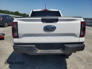 2024 Ford Ranger XLT with VIN 1FTER4GH6RLE06391, listed as a Copart auction lot 53747715 with 18,884 mi miles and Salvage title. Bid and sale history available at DreamBid. Image 6.