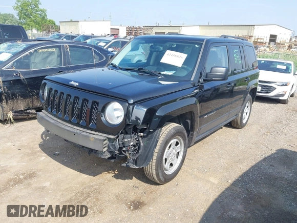 2016 Jeep Patriot Sport with VIN 1C4NJPBA6GD621277, listed as a IAAI auction lot 42458826 with 106,044 mi miles and . Bid and sale history available at DreamBid. Image 2.
