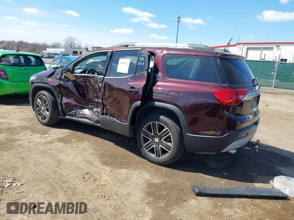 2018 GMC Acadia SLT with VIN 1GKKNMLS9JZ104230, listed as a IAAI auction lot 41859341 with 42,981 mi miles and . Bid and sale history available at carsss.com. Image 3.
