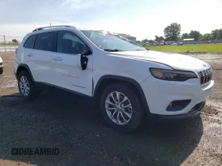 2020 Jeep Cherokee Latitude Plus with VIN 1C4PJMLB2LD638876, listed as a Copart auction lot 61852975 with 103,208 mi miles and Salvage title. Bid and sale history available at DreamBid. Image 4.