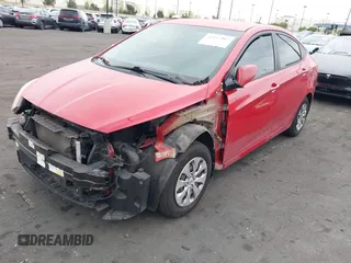 2015 Hyundai Accent GLS with VIN KMHCT4AE4FU827177, listed as a IAAI auction lot 42057967 with 83,842 mi miles and . Bid and sale history available at carsss.com. Image 2.
