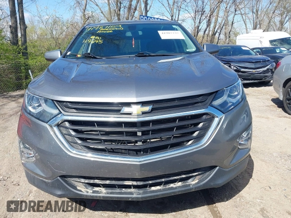 2018 Chevrolet Equinox LT with VIN 3GNAXJEV1JL119245, listed as a IAAI auction lot 41987159 with 54,489 mi miles and . Bid and sale history available at DreamBid. Image 12.
