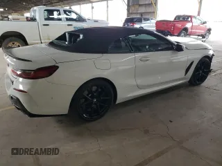 2019 BMW 8 Series M850i xDrive with VIN WBAFY4C53KBX39806, listed as a Copart auction lot 52858694 with 0 mi miles. Bid and sale history available at carsss.com. Image 3.