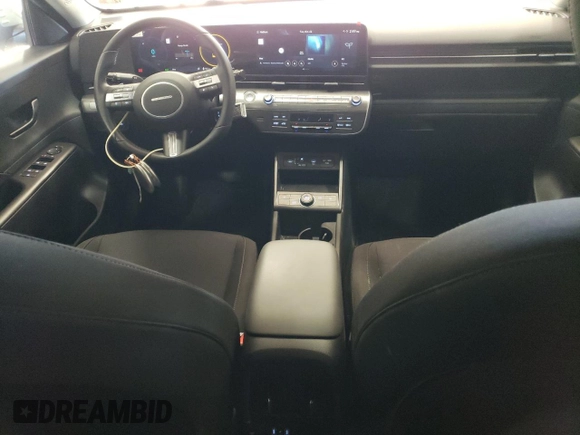 2024 Hyundai Kona SEL with VIN KM8HC3A62RU005782, listed as a Copart auction lot 76996344 with 2,974 mi miles and Salvage Title. Bid and sale history available at DreamBid. Image 8.