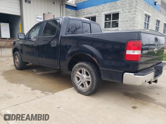 2005 Ford F-150 XLT with VIN 1FTPW12575KE91061, listed as a Copart auction lot 51212475 with 187,357 mi miles and Clean Title. Bid and sale history available at carsss.com. Image 2.