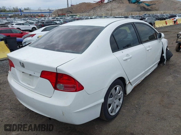 2006 Honda Civic LX with VIN 1HGFA16556L084177, listed as a IAAI auction lot 42053325 with 142,664 mi miles and . Bid and sale history available at DreamBid. Image 4.