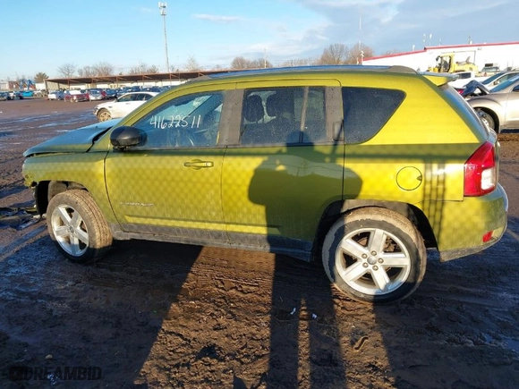 2012 Jeep Compass Limited with VIN 1C4NJCCB0CD555111, listed as a IAAI auction lot 41622511 with 156,591 mi miles. Bid and sale history available at carsss.com. Image 15.