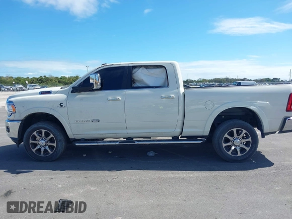2020 Ram 2500 Longhorn with VIN 3C6UR5GL6LG230556, listed as a IAAI auction lot 38787704 with Not provided miles and . Bid and sale history available at DreamBid. Image 13.