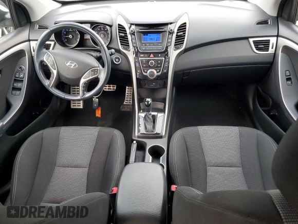2016 Hyundai Elantra GT with VIN KMHD35LH2GU337016, listed as a Copart auction lot 71303524 with 28,326 mi miles and Salvage Title. Bid and sale history available at carsss.com. Image 8.