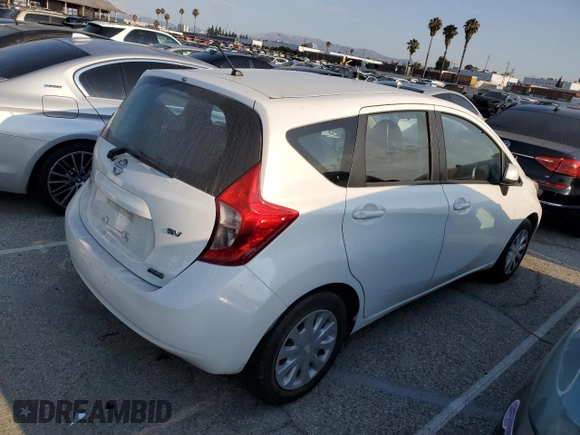 2014 Nissan Note SV with VIN 3N1CE2CP5EL406503, listed as a Copart auction lot 63623855 with 160,389 mi miles and Clean title. Bid and sale history available at DreamBid. Image 3.