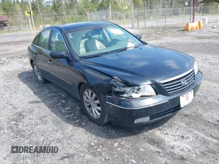 2006 Hyundai Azera SE with VIN KMHFC46FX6A117832, listed as a IAAI auction lot 41903278 with 138,987 mi miles and . Bid and sale history available at DreamBid. Image 1.