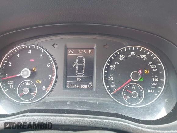 2013 Volkswagen Passat SE with VIN 1VWBP7A30DC098440, listed as a IAAI auction lot 42722686 with 305,716 mi miles and . Bid and sale history available at DreamBid. Image 7.