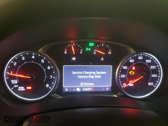 2022 GMC Terrain SLT with VIN 3GKALVEV0NL297542, listed as a Copart auction lot 50292245 with 24,659 mi miles and Salvage Title. Bid and sale history available at carsss.com. Image 9.