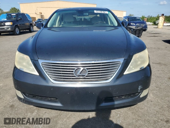 2007 Lexus LS 460 с VIN JTHBL46F275023908, выставлен на аукционе Copart как лот 54931675 с пробегом 277 028 миль миль и Чистый • Clean title. История ставок и продаж доступна на DreamBid. Изображение 5.