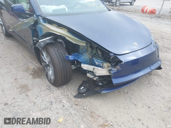2024 Tesla Model 3 with VIN 5YJ3E1EA0RF769229, listed as a IAAI auction lot 40375043 with Not Provided miles and . Bid and sale history available at DreamBid. Image 6.