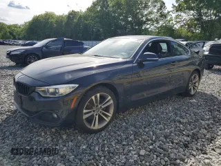 2016 BMW 4 Series 428i xDrive z VIN WBA3N9C54GK250508, wystawiony jako Copart lot #58236065 z przebiegiem 98 505 mil mil oraz Szkoda całkowita • Salvage title. Historia ofert i sprzedaży dostępna na DreamBid. Obrazek 1.