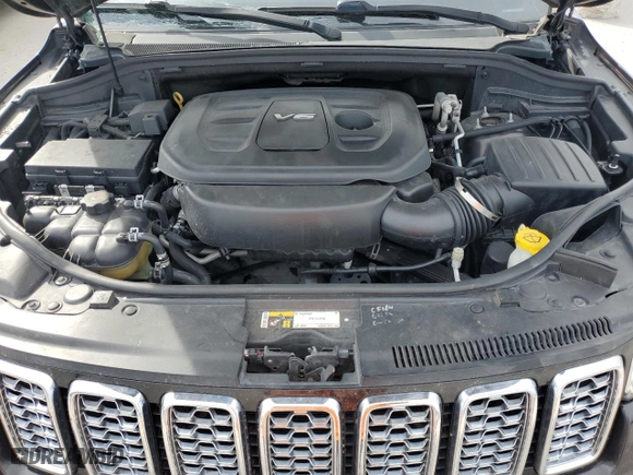2017 Jeep Grand Cherokee Overland with VIN 1C4RJECG1HC652145, listed as a Copart auction lot 80042104 with 192,145 mi miles and Clean Title. Bid and sale history available at carsss.com. Image 12.