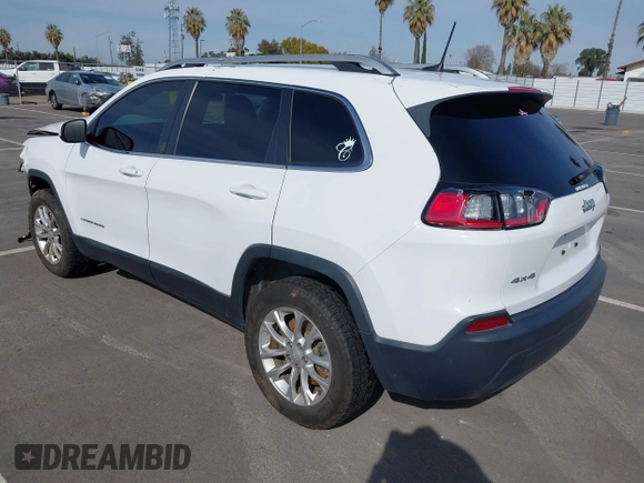 2019 Jeep Cherokee Latitude with VIN 1C4PJMCB5KD212940, listed as a IAAI auction lot 41762856 with 86,777 mi miles. Bid and sale history available at carsss.com. Image 3.